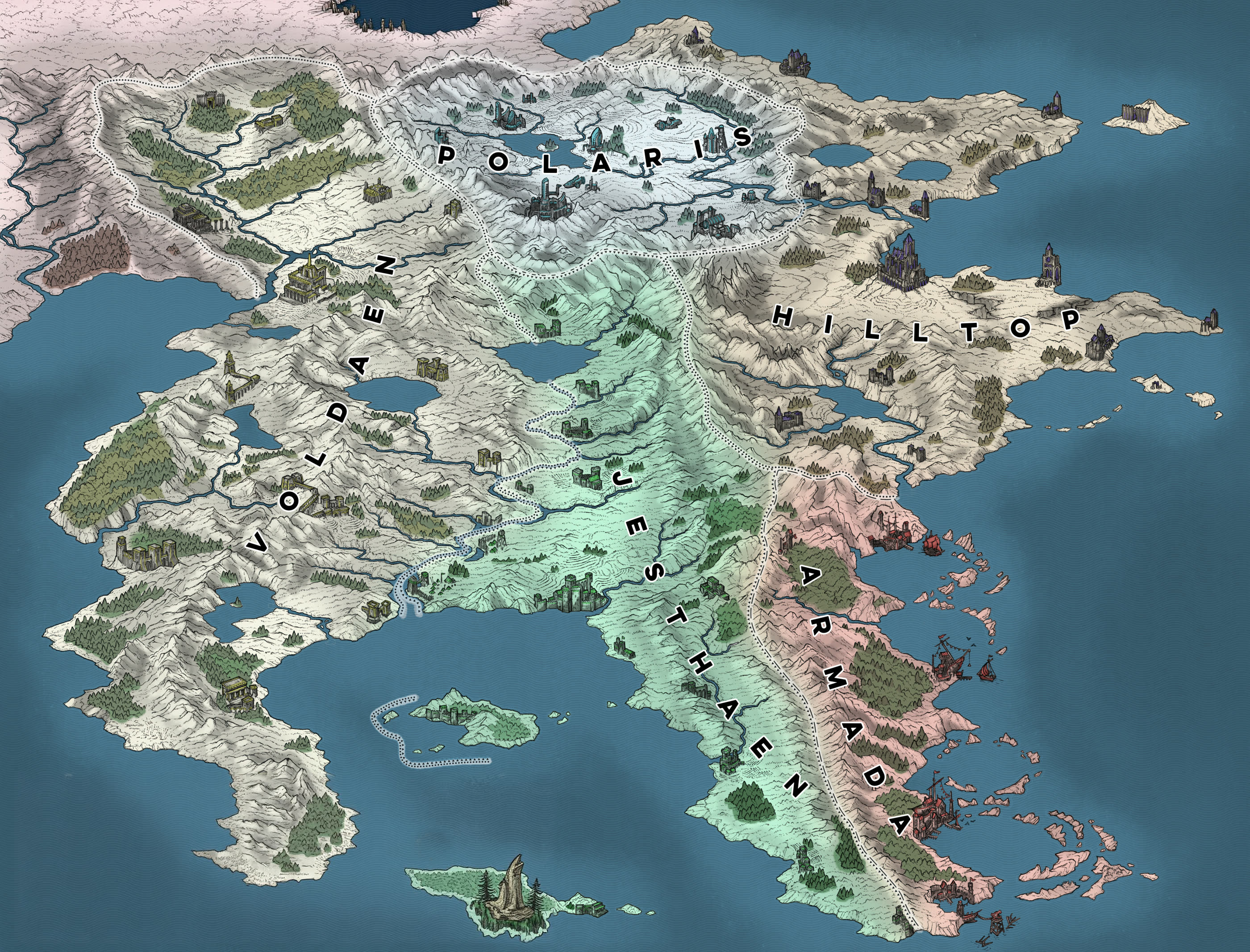 Map of Althas